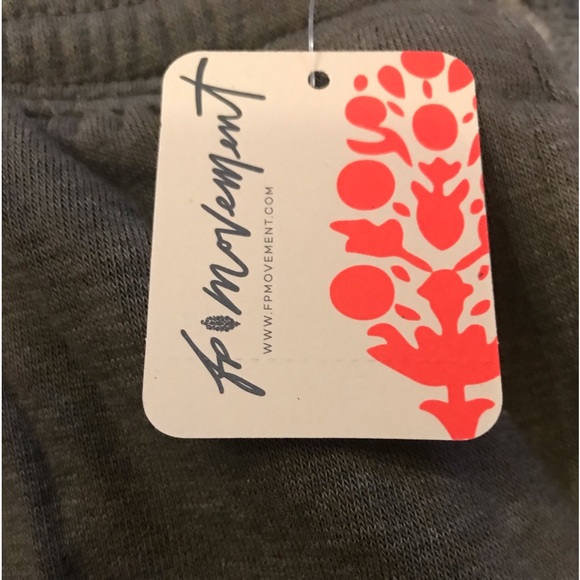 Free People The Way You Move Jogger XS Extra Small Cargo Khaki New - Picture 8 of 10